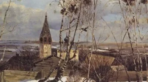 10. «Грачи прилетели», А. К. Саврасов
