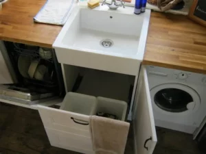 Посудомоечная и стиральная машины